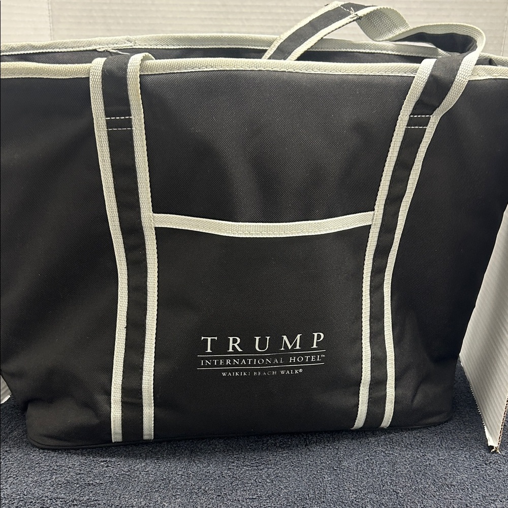 Trump Waikiki Beach Black Tote Bag